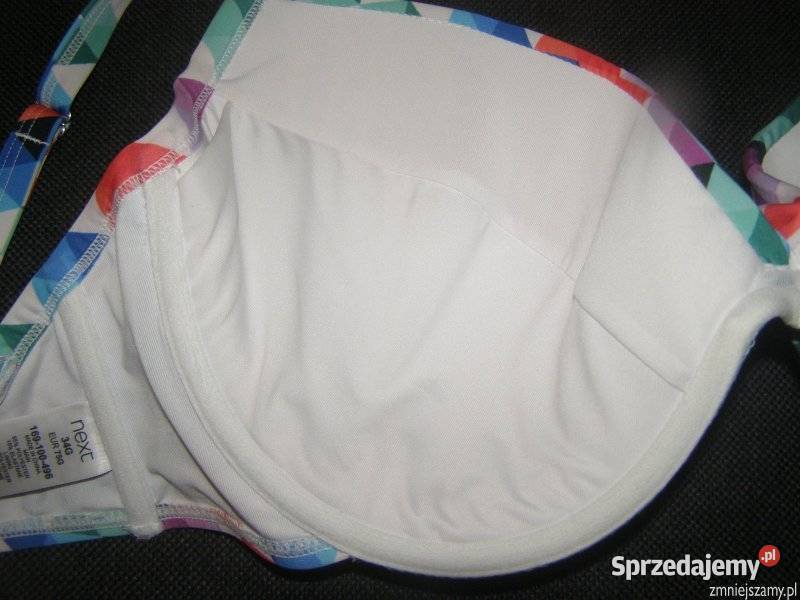 Strój kąpielowy staniczek 34G 75G NEXT Miseczka G mazowieckie Siedlce sprzedam