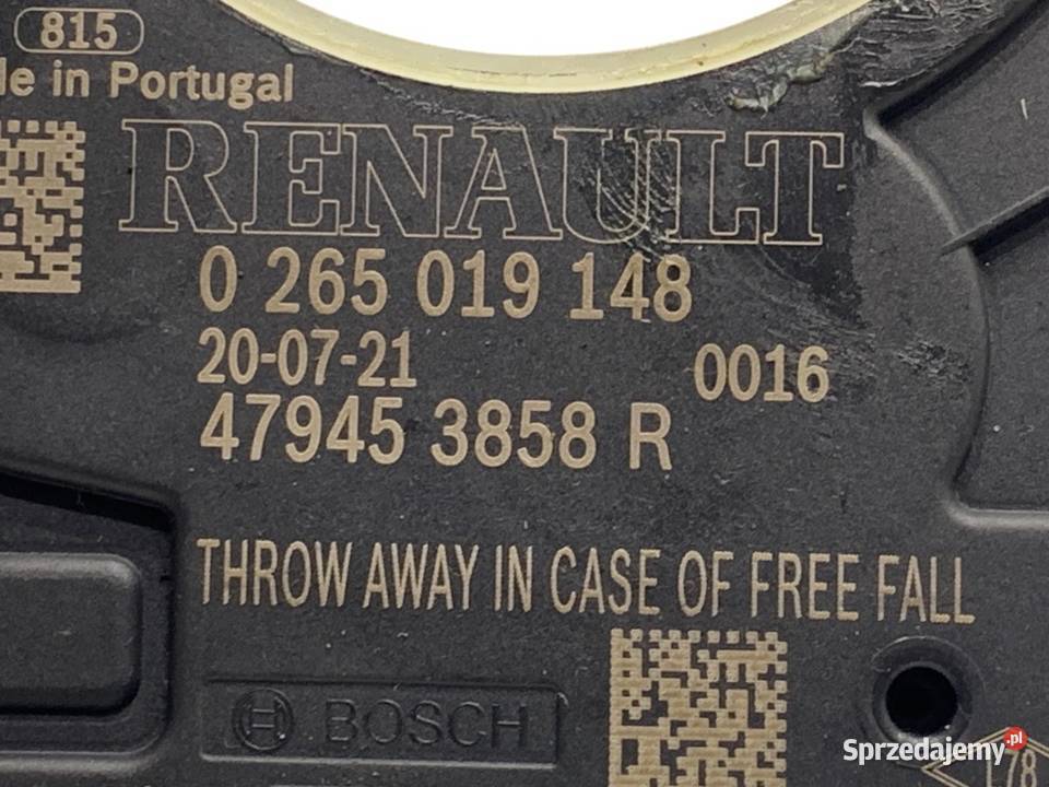 CZUJNIK KĄTA SKRĘTU RENAULT CLIO V 479453858R