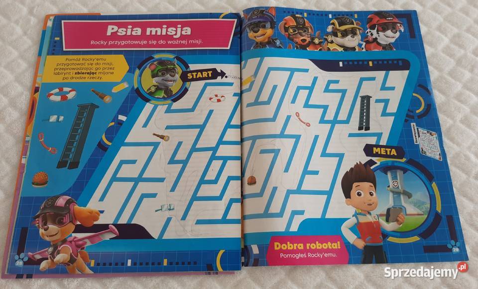 Psi Patrol Oficjalny magazyn 62020 Egmont Książki i Podręczniki śląskie Czeladź