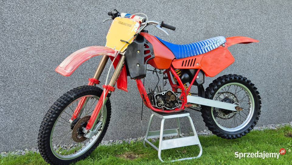 2 SZTUKI CAGIVA WMX 125 2T 19878r KLASYK Cross