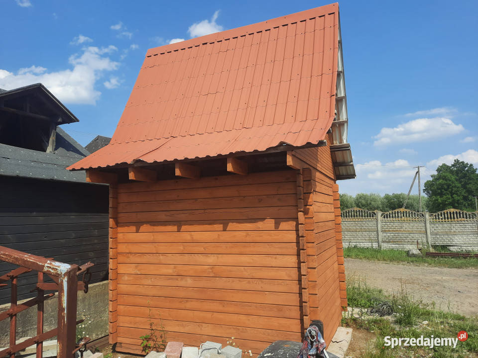Domek letniskowy działkowy ROD Ciechanów sprzedam