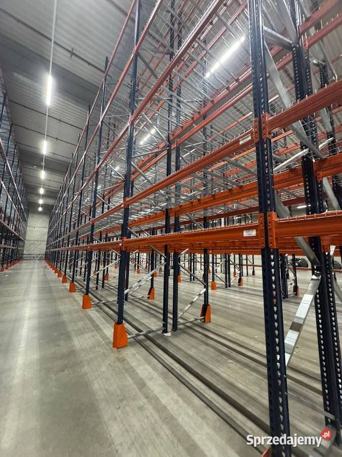 regały paletowe metalowe używane mazowieckie Sobienie-Jeziory sprzedam