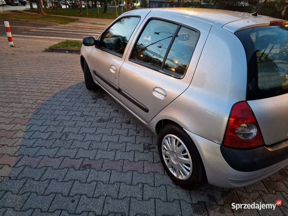 Renault clio ll 14 16v benzyna automat klima komputer pokładowy mazowieckie sprzedam