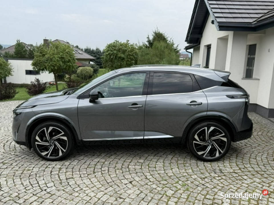 Nissan Qashqai TEKNA KAMERY 360 ALU 20 NOWE AUTO szary dolnośląskie