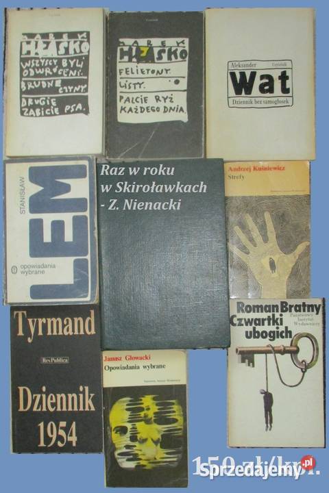 Lem Hłasko Nienacki Tyrmand Wat Głowacki Bratny