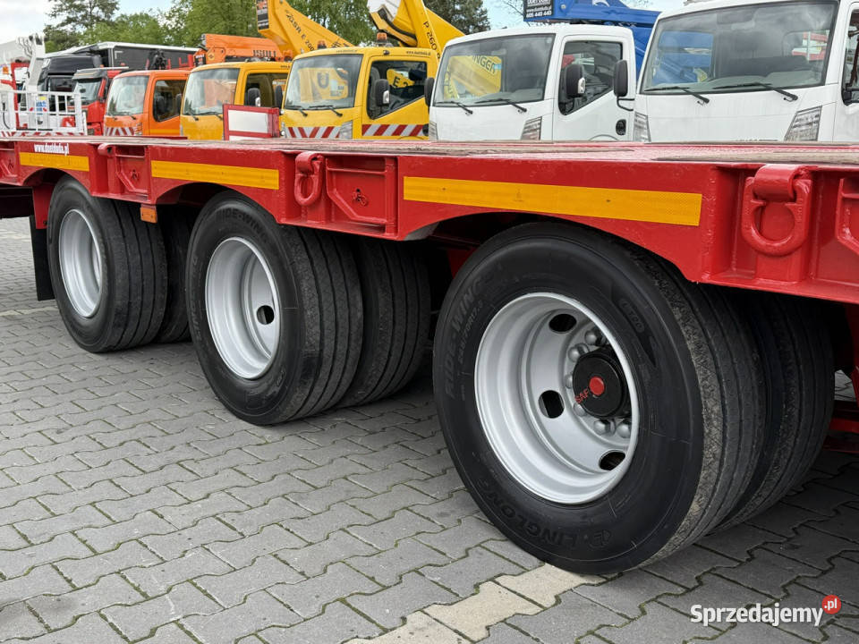 niskopodwoziowa Bodex NN3J Ładowność 26500 3osie Widełki