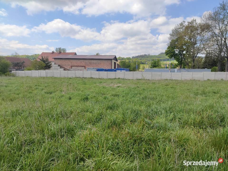 Działka 12 arów powiat wałbrzyski utwardzona dolnośląskie Stare Bogaczowice