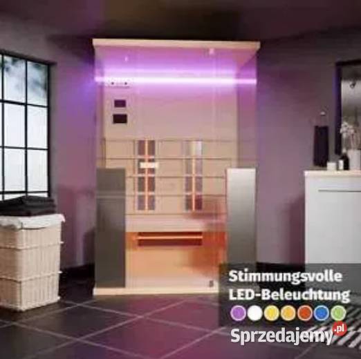 Sauna KABINA infrared infra red 1os infrarot led lubuskie