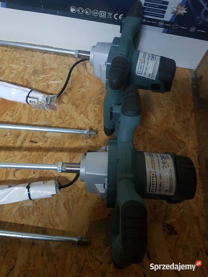 MOCNY MIESZALNIK DO ZAPRAW 2200W 2x MIESZADŁO 12 wielkopolskie Głogowa