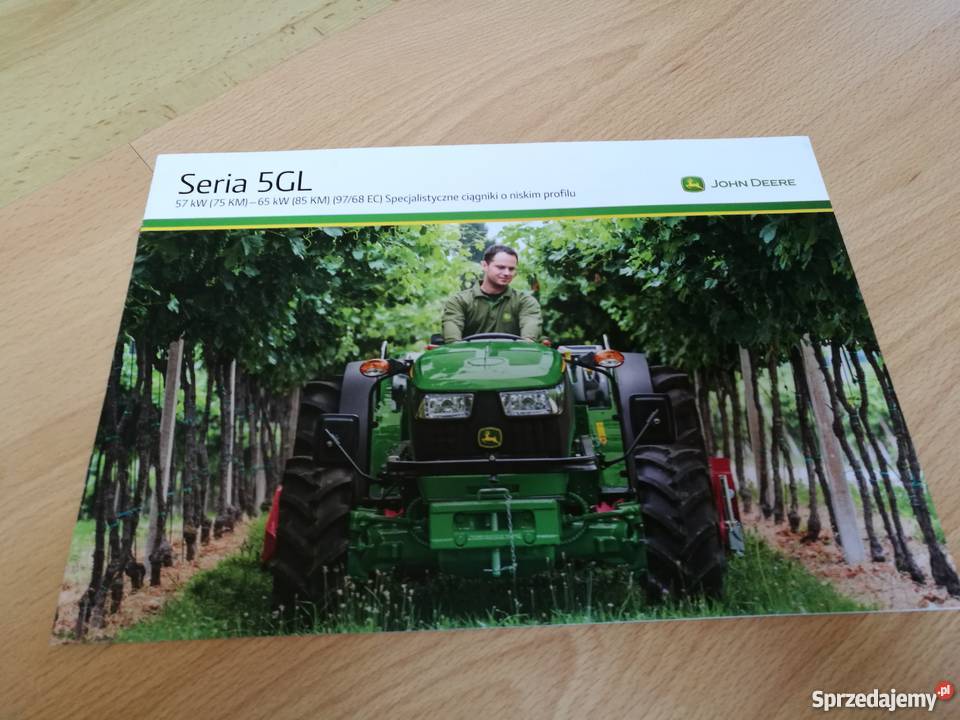 Katalogi John Deere serie 6M 6R 6MC 6RC 5 5M 5GL sprzedam