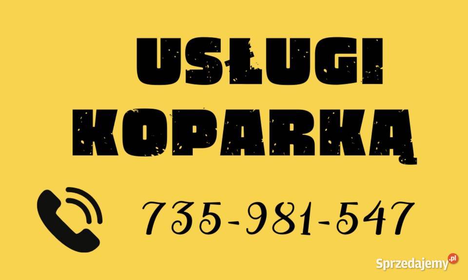 Usługi koparką Mecalac 714 wykopy prace ziemne Ełk