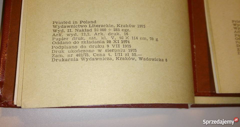 Juliusz KadenBandrowski Czarne Skrzydła 2 Tomy Rok wydania 1975 Rogoźnik sprzedam
