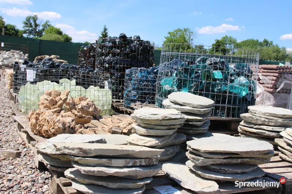 Kamienie ozdobne grys łupkowy żwir kamień Cieśle