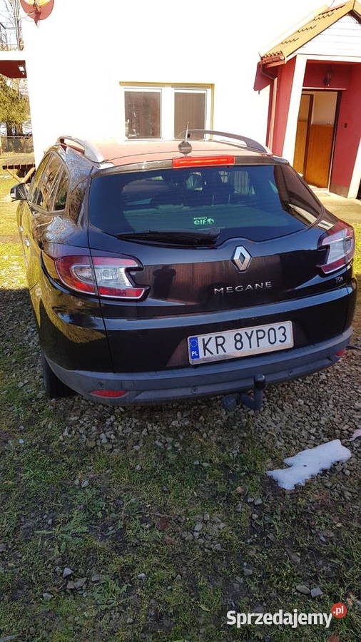 Czarna megan navi panorama autoalarm Krosno
