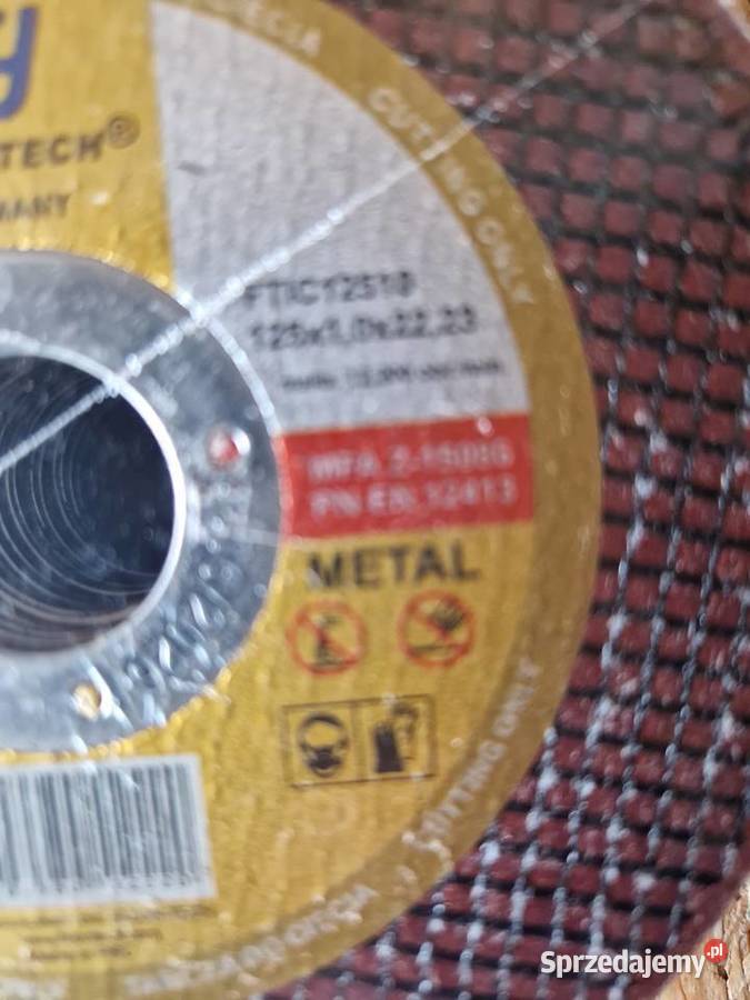 Tarcza do cięcia metalu 125x1mm Falon Tech Inox wielkopolskie Głogowa