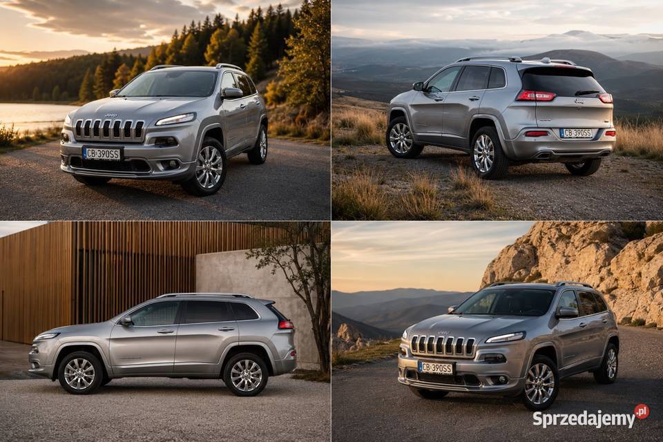 JEEP Cherokee KL Overland 22 diesel bezwypadkowy nawigacja kujawsko-pomorskie Bydgoszcz sprzedam