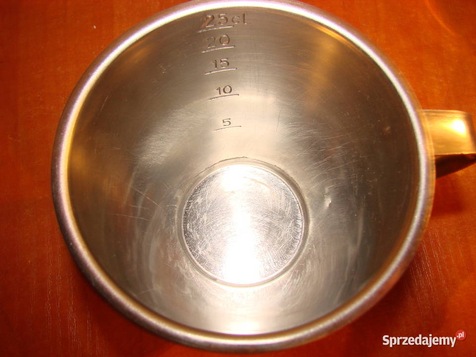 szwedzka stalowa miarka 14L Pruszcz Gdański sprzedam