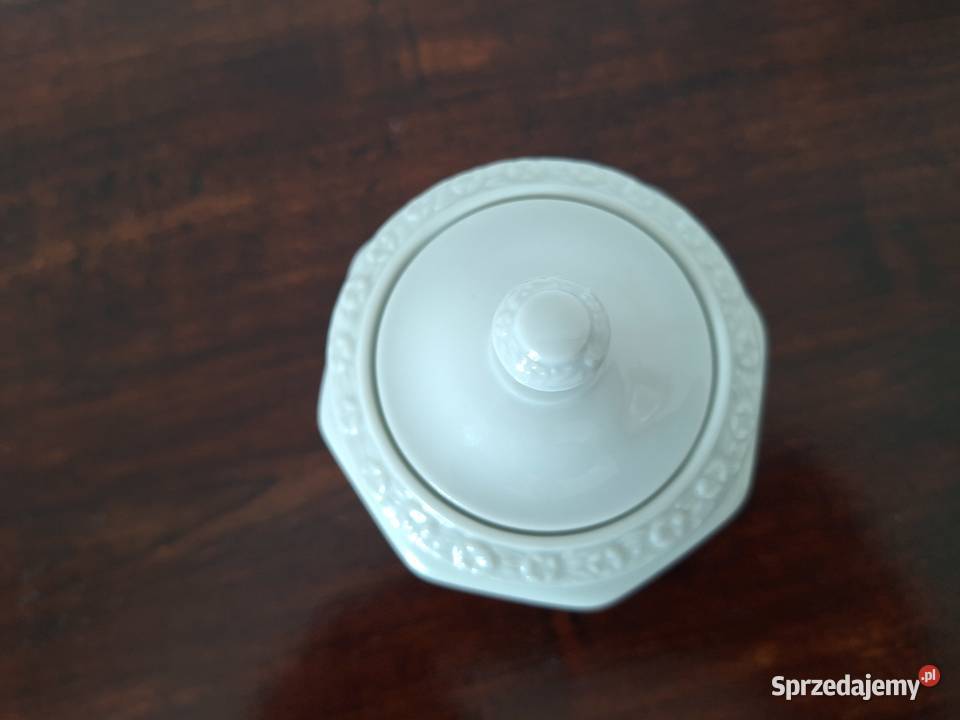 Rosenthal Maria Biała porcelanowa cukiernica pomorskie Gdańsk