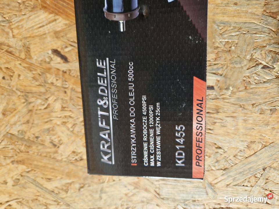Strzykawka odsysarka do oleju KD1455