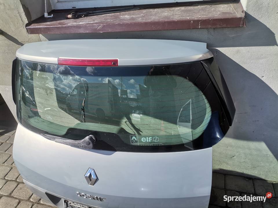 RENAULT SCENIC II 2 KLAPA TYŁ TYLNA BAGAŻNIKA Rok produkcji 2004 Nowy Sącz