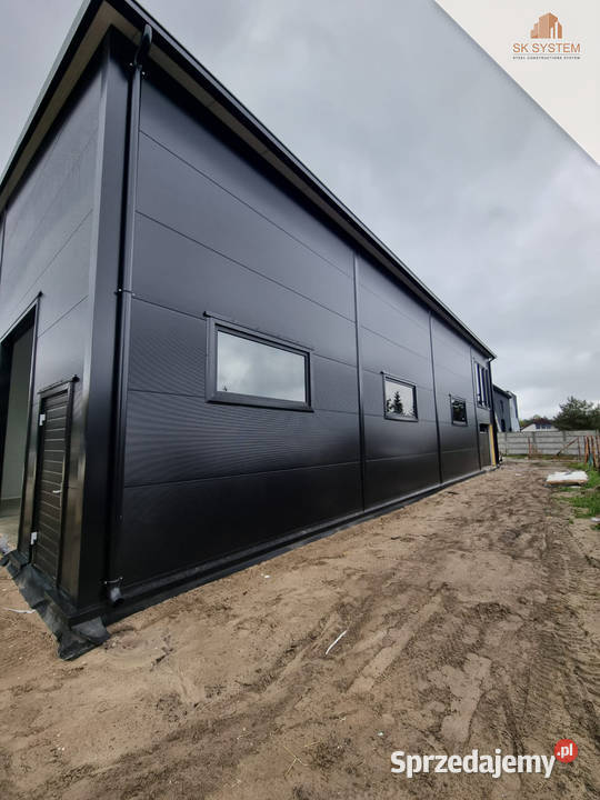 Hala 300 m2 stalowa magazyn warsztat płyta Bydgoszcz