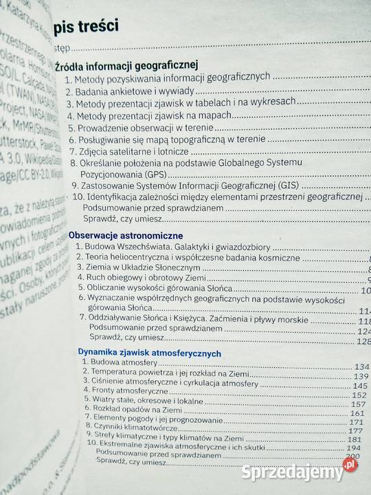 Geografia 1 operon rozszerzenie Antykwariat