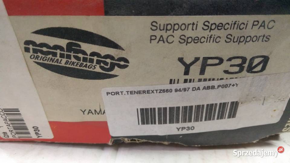 Stelaż kufra bagażnik NONFANGO Yamaha XTZ 660 Bielsk Podlaski
