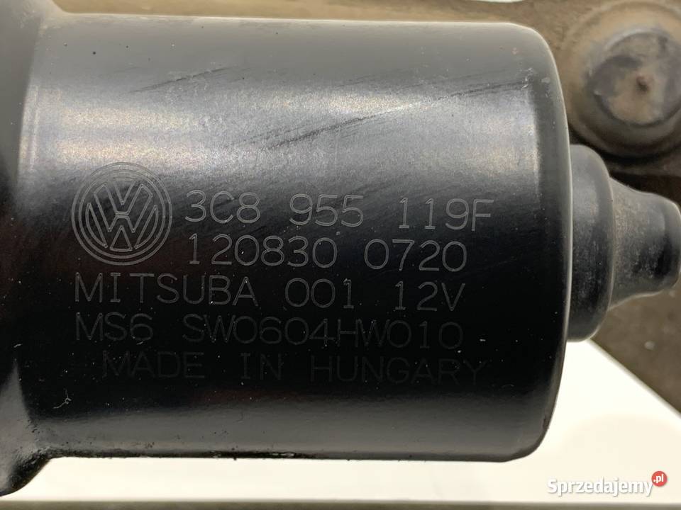 MECHANIZM WYCIERACZEK PRZÓD VW CC B7 3C8955119F