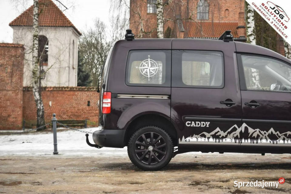Volkswagen Caddy 20 MPI z nowym LPG Przebieg 126 gniazdo USB Caddy Sochaczew