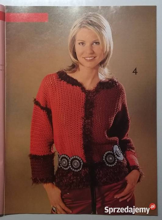 Swetry 22004 szydełko druty Gdańsk