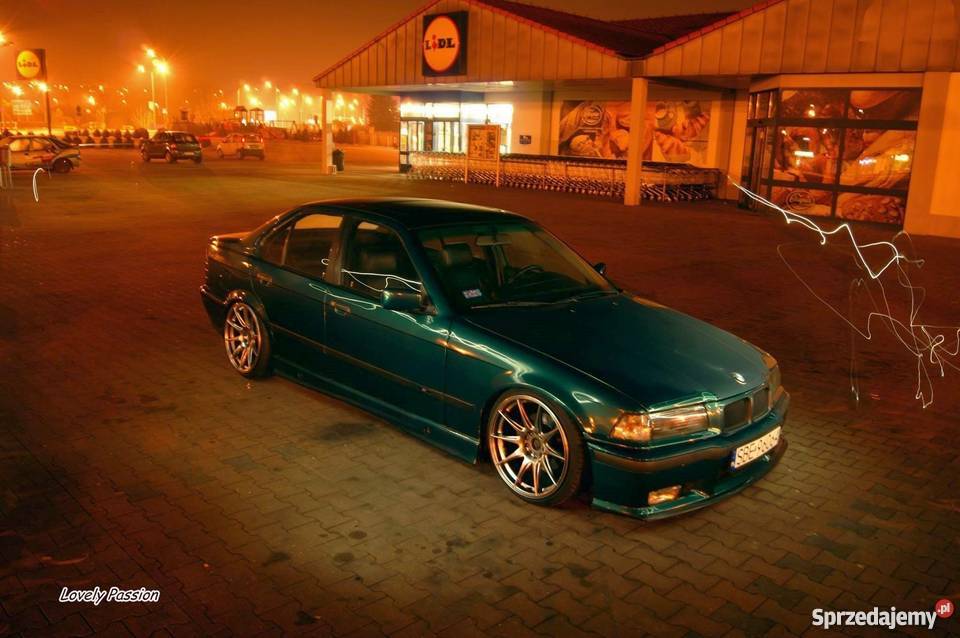 BMW e36 stance gleba german nisko szeroko nieuszkodzony