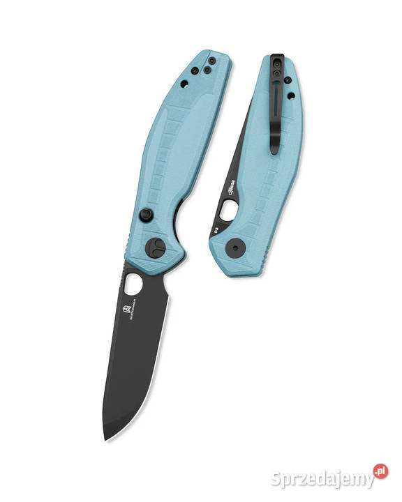 Nóż składany Bestechman Angry Owl Grey G10 Black Warszawa