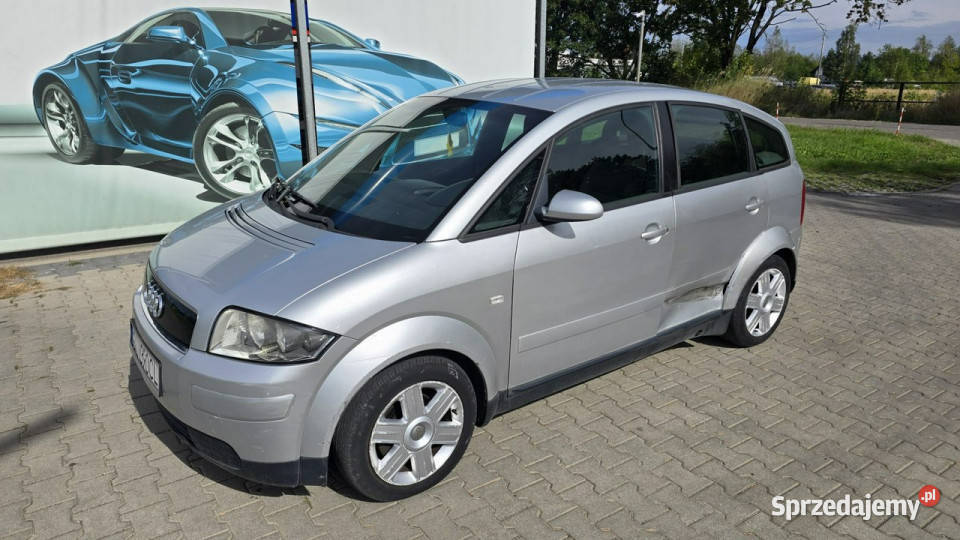Audi A2 14 B Klimatronik lekko Uszkodzony 8Z 238500km Karczew