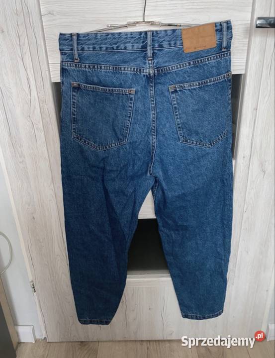 Spodnie Bershka niebieski