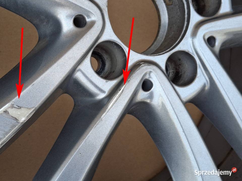 MERCEDES CKLASA W205 FELGA ALUFELGA 17 5X112 7J Samochodowe Bieleń