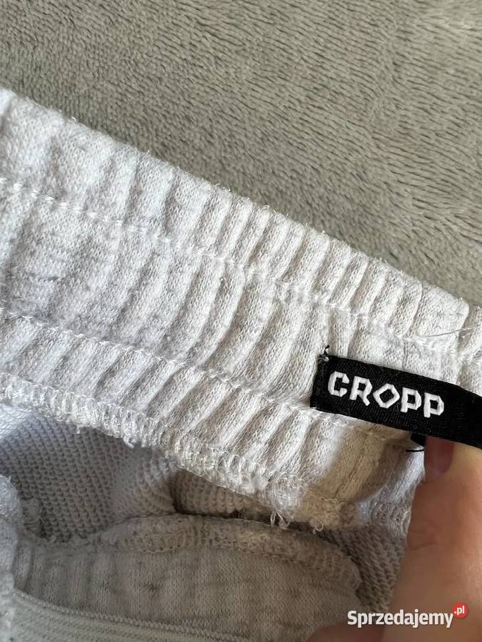 Dresy spodnie dresowe szare popielate