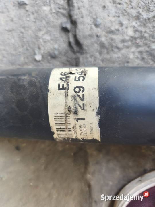 Wał BMW e46 19 benzyna Sochaczew
