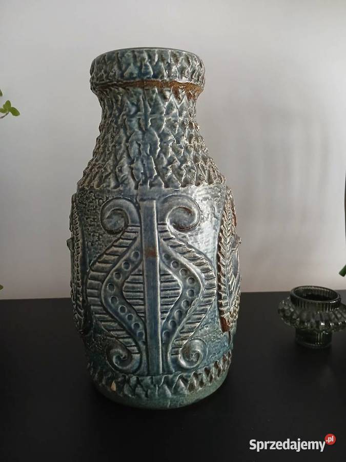 Duży wazon ceramiczny Bay Keramik UNIKAT Wiewiórka sprzedam