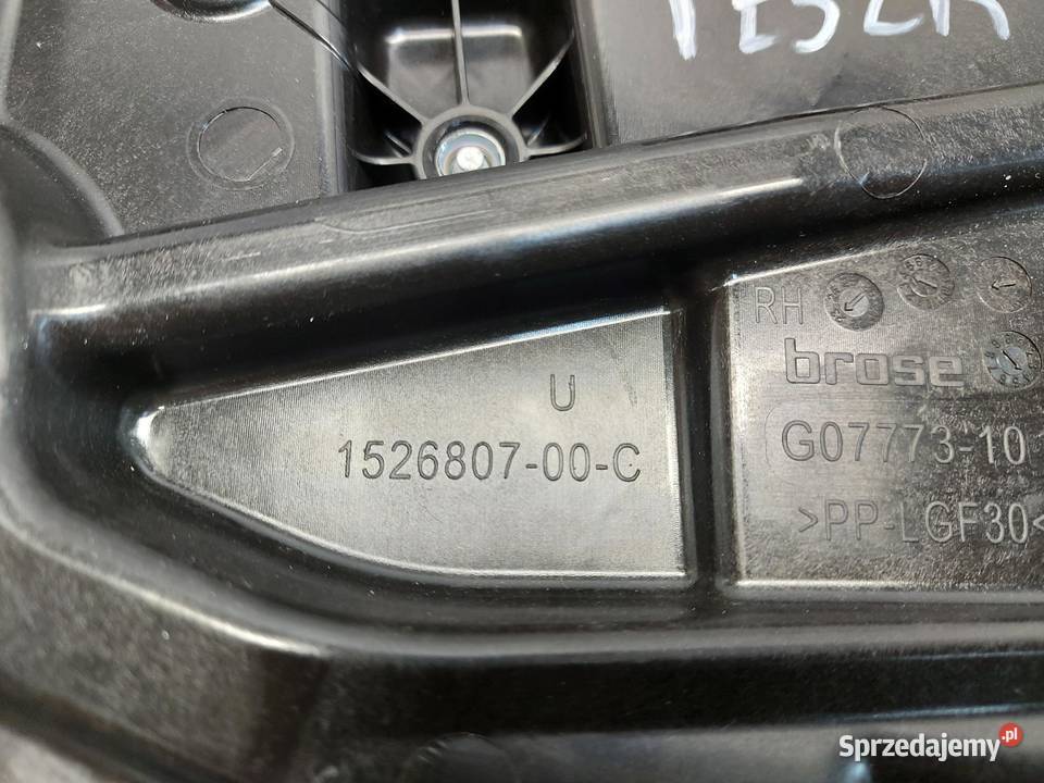 TESLA MODEL Y 2023r Mechanizm podnośnik szyby
