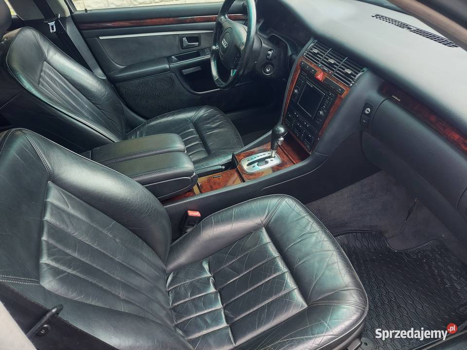 Audi A8 D2 LIft 28 V6 LPG roczne Piękna Zadbana A8 Margonin