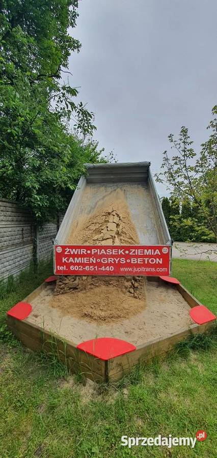 PIASEK do PIASKOWNICY transport Wywrotkami 05 27 Poznań