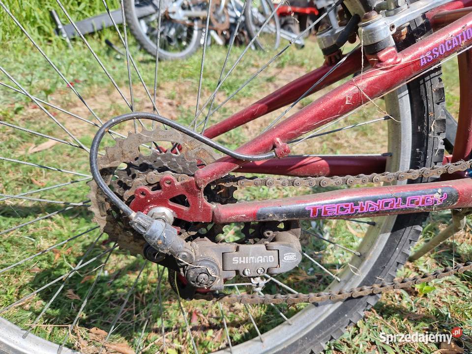 Rower młodzieżowy BMX z osprzętem Shimano Ciechocinek