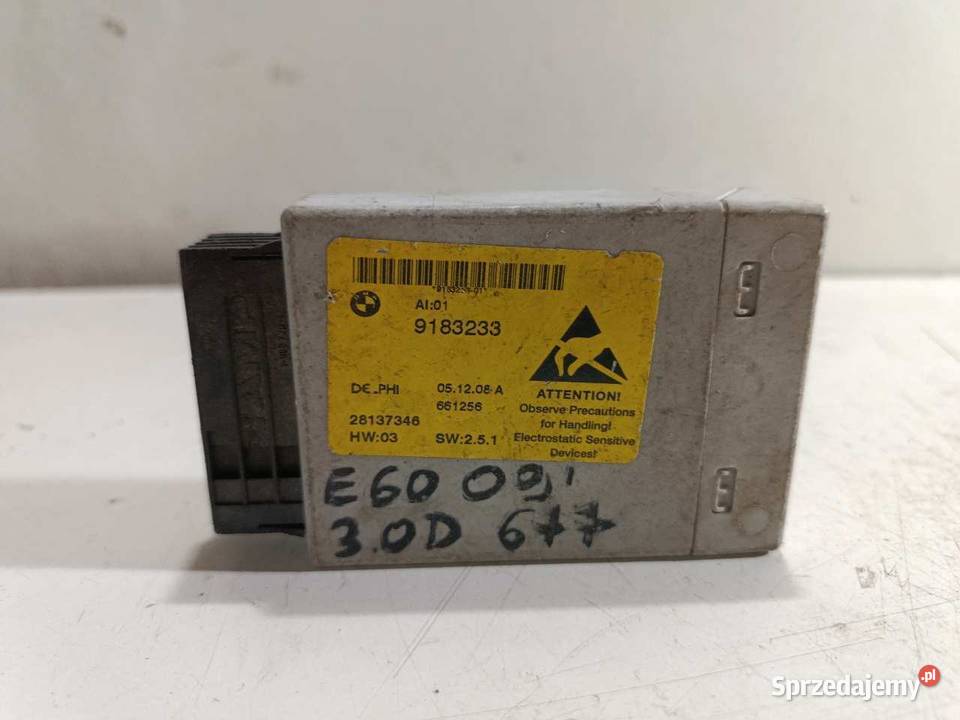 MODUŁ STEROWNIK KONSOLI BMW E61 LIFT 9183233 osobowe Komputery