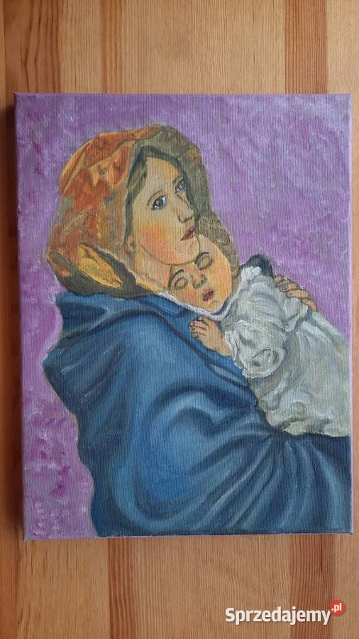 M Boża obraz na płótnie 30 x 40 EL Poznań
