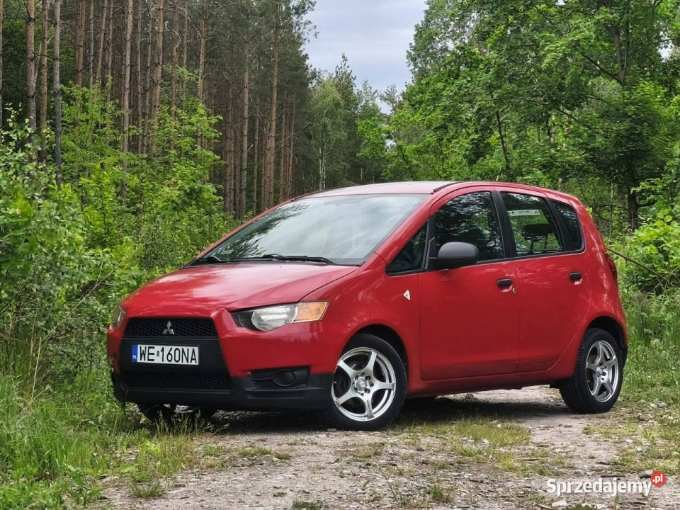 Mitsubishi Colt 2009r 13 Benzyna Automat 5 Drzwi VAT marża Warszawa