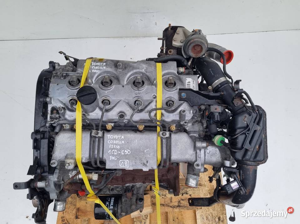 SILNIK KOMPLET Toyota Corolla Verso 20 D4D 90 osobowe Rudka
