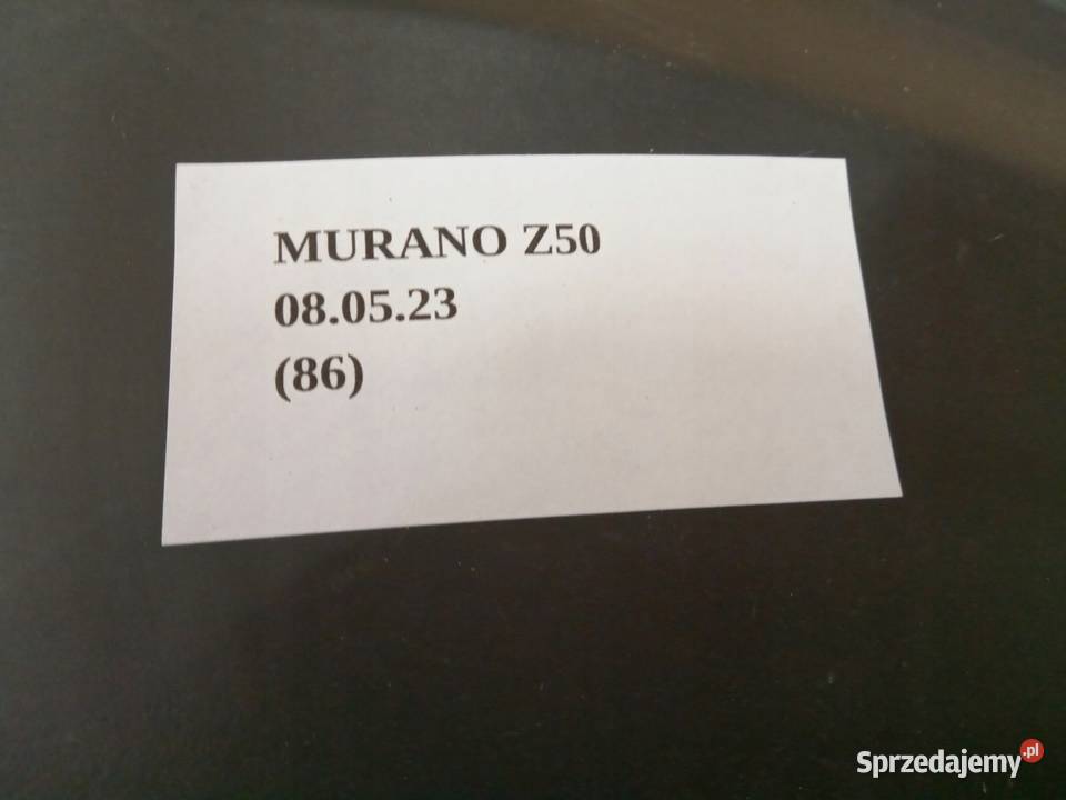 NADKOLE PRAWY PRZÓD NISSAN MURANO Z50