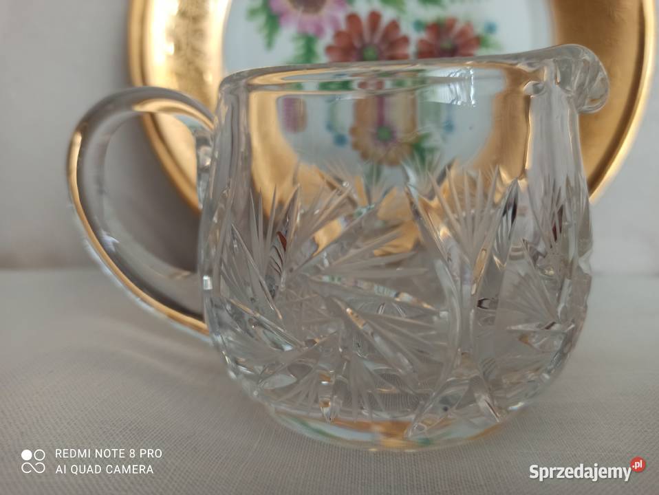 Mlecznik kryształowy Porcelana i szkło Białystok