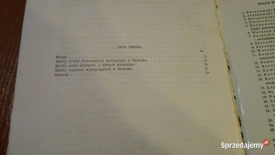 Słownik historyczno geograficzny księstwa Rok wydania 1961
