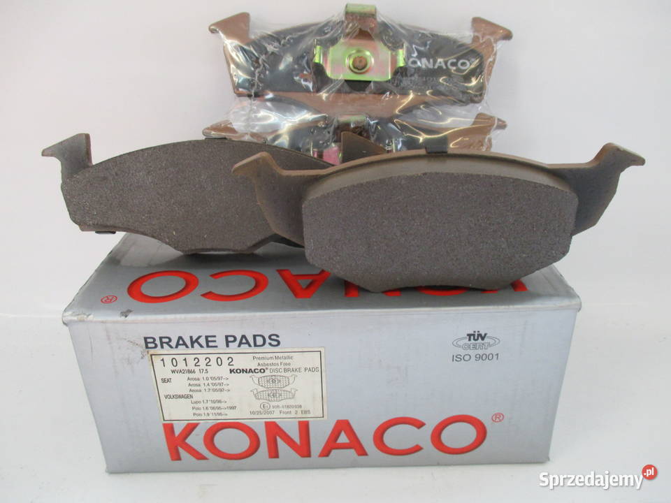 KLOCKI HAMULCOWE SKODA FABIA SEAT AROSA 97 VW Układ hamulcowy Łódź